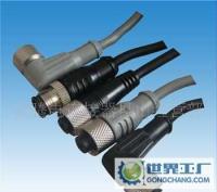 原装带线传感器插头 带指示灯功能，提升工业应用效率